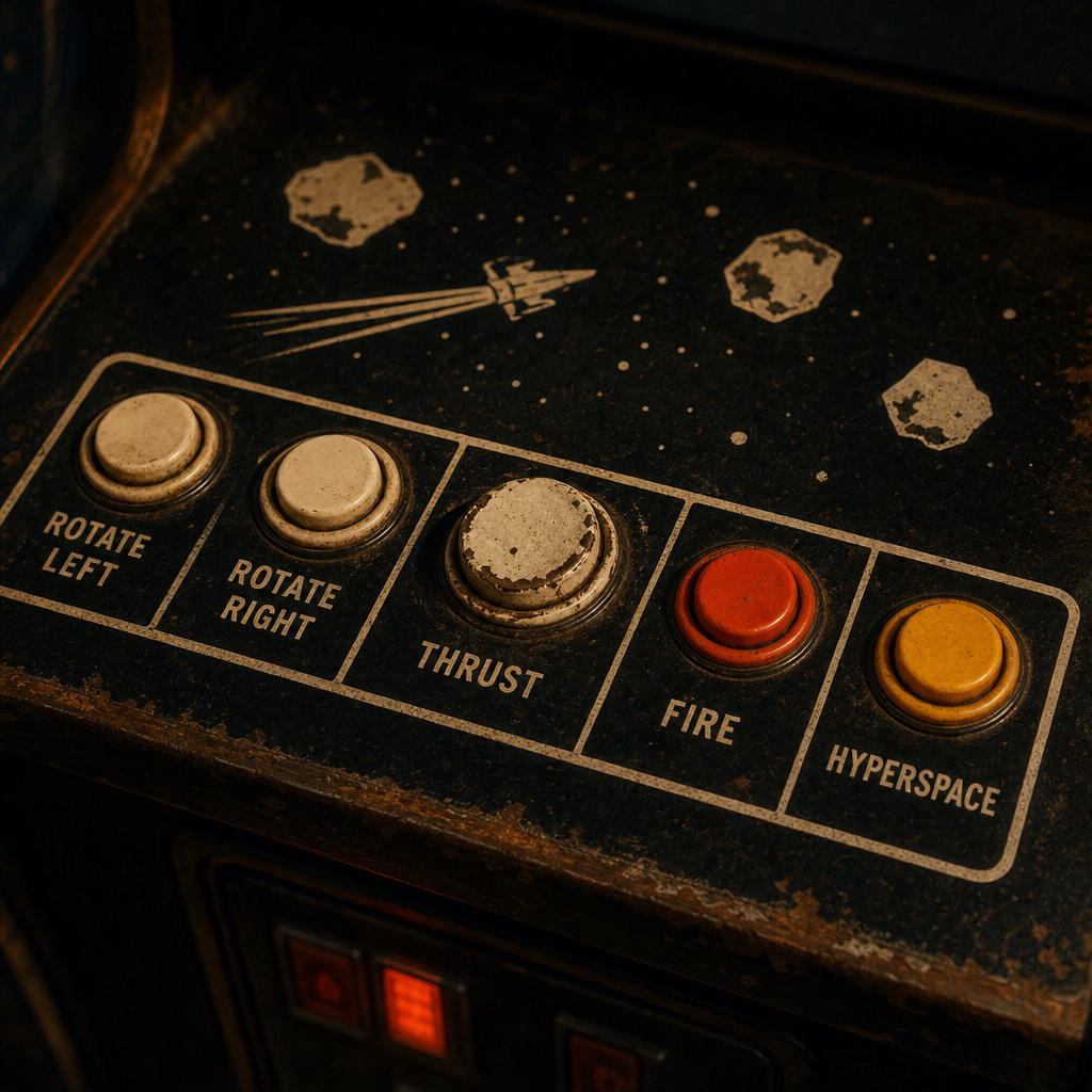 The five buttons