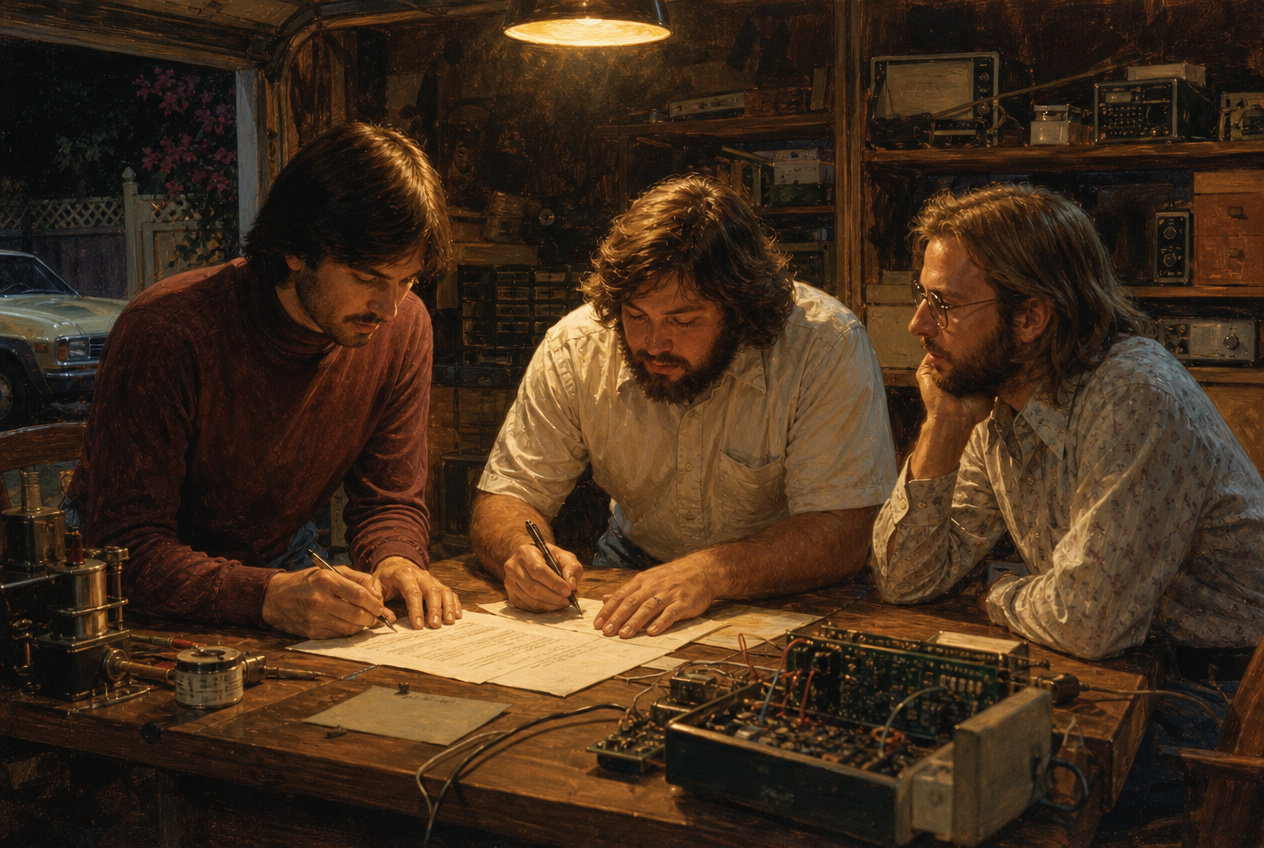 Apple founding, 1976
