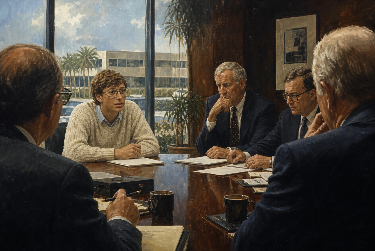Gates and IBM, 1980