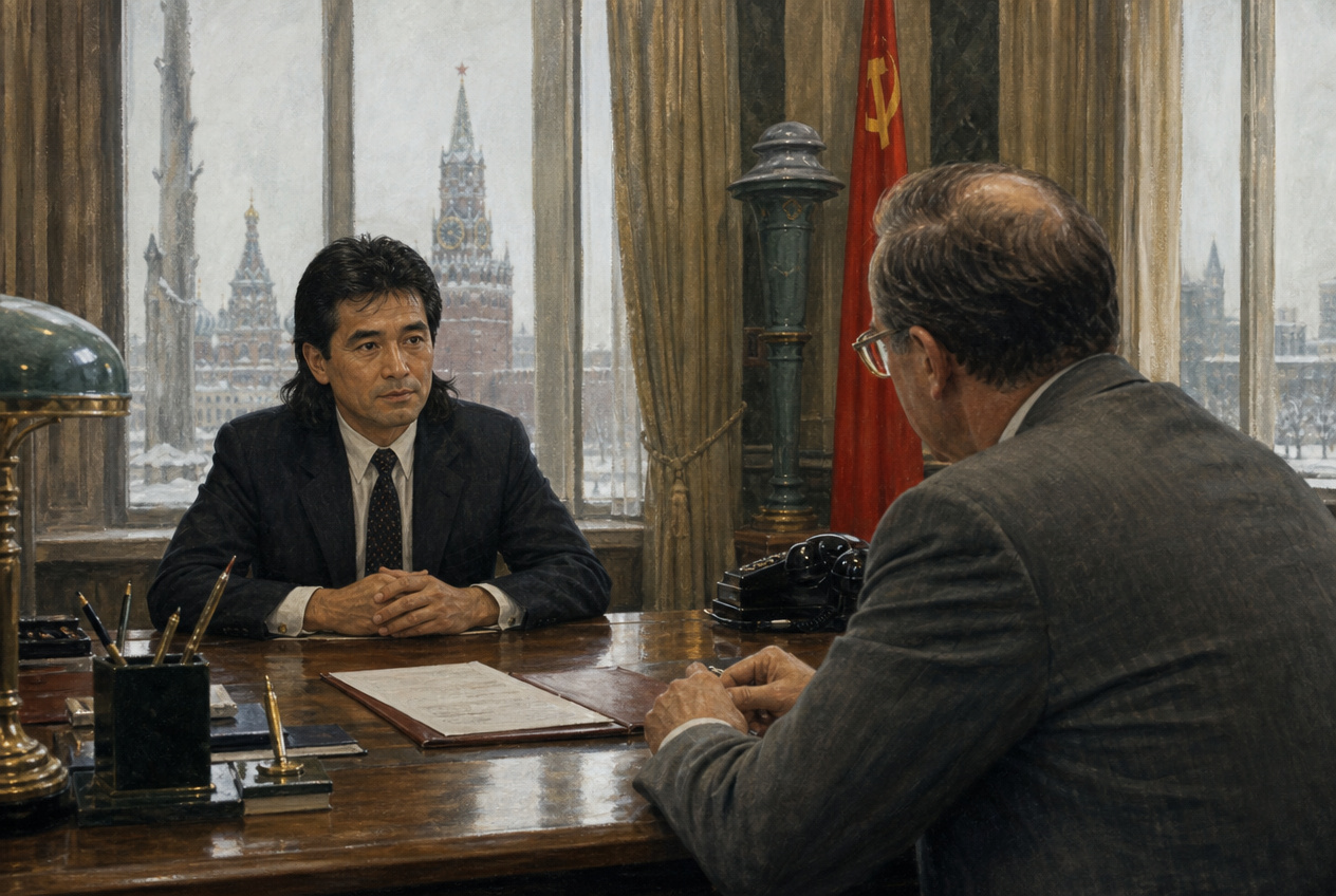 Henk Rogers in Moscow