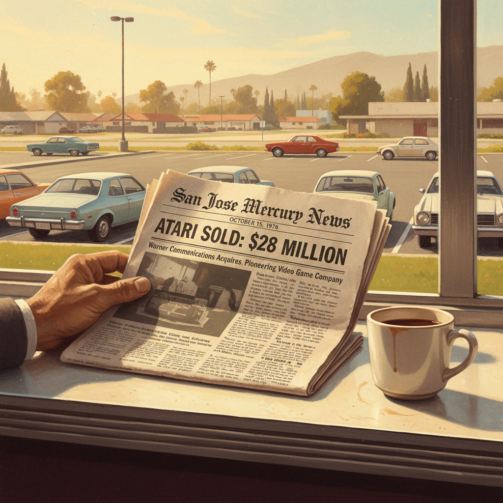 San Jose Mercury News — ATARI SOLD: $28 MILLION